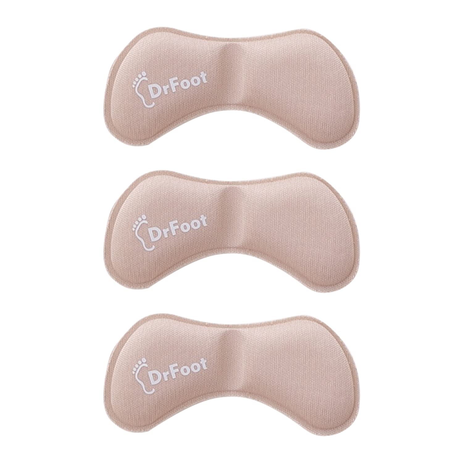 Dr Foot Self-Adhesive Heel Cushion Pads Super Comfort Micro
