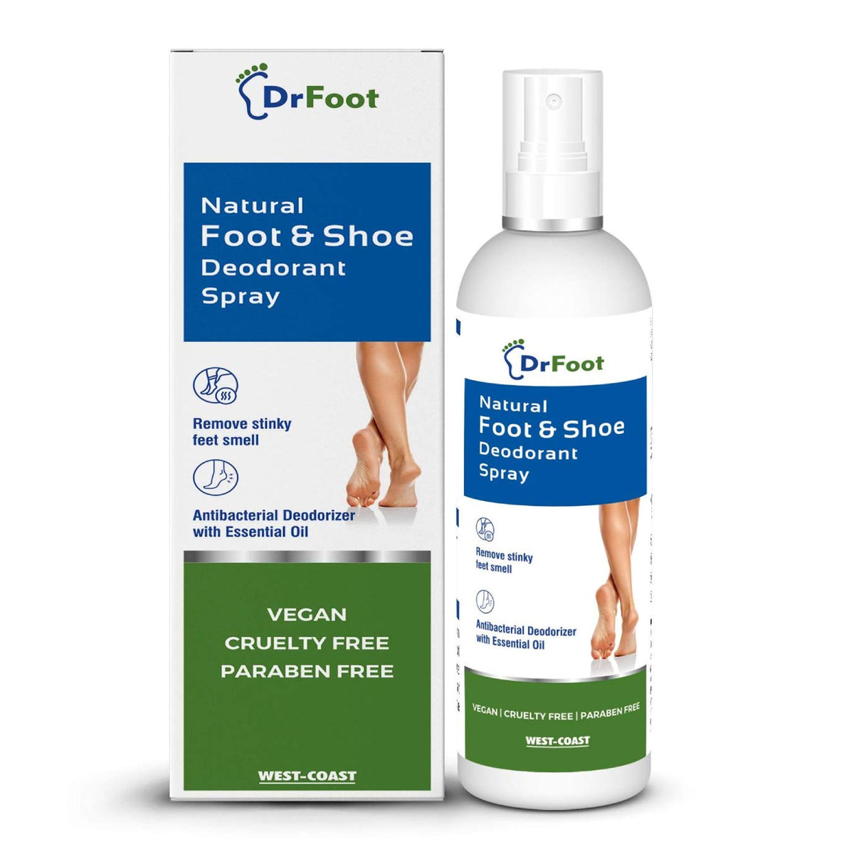 Buy Natural Foot Shoe Deodorant Spray Lemongrass Foot Spray