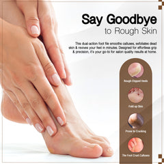 Dr Foot stainless steel filer - Travel foot care