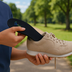 Dr Foot Dual Gel Insoles - Washable and reusable comfort