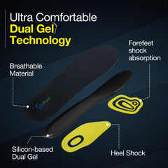 Dr Foot Gel Insoles - Perfect fit for all shoes