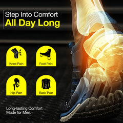 Dr Foot Dual Gel Insoles - Ergonomic support for flat feet