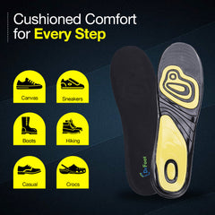 Dr Foot Dual Gel Insoles - Comfort in every step