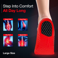 Dr Foot Black Insoles - Ideal for hiking boots