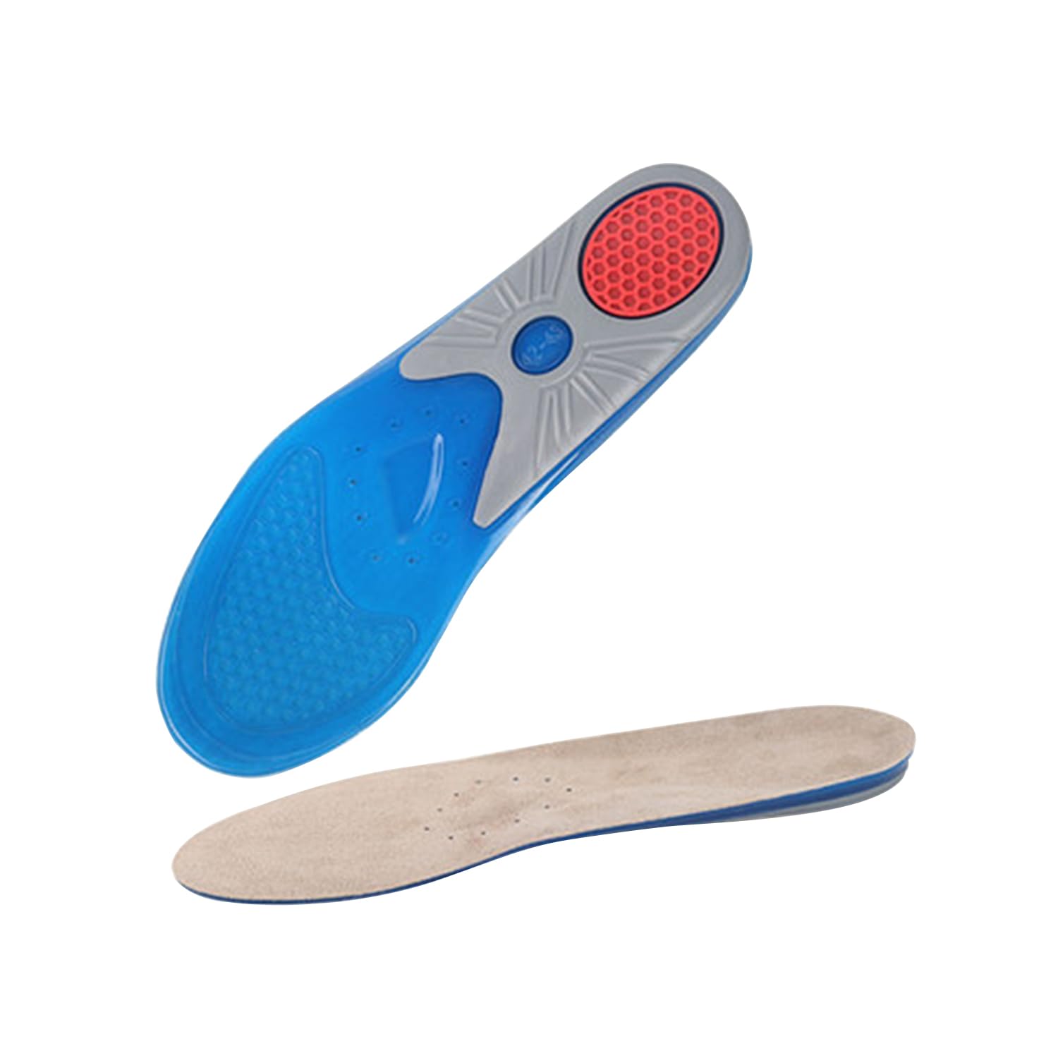 Dr Foot multi-colour gel insoles - everyday comfort and support