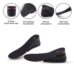 Dr Foot height increase insoles - breathable orthotic support