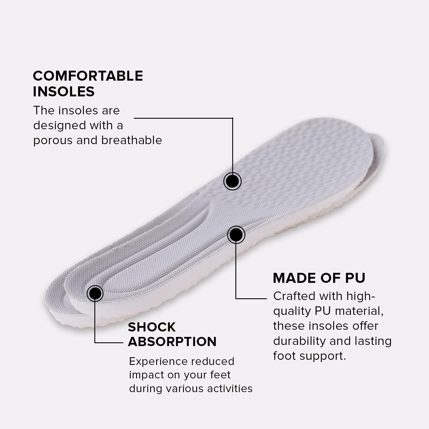 Dr Foot Air Pillow Insoles - Office Wear