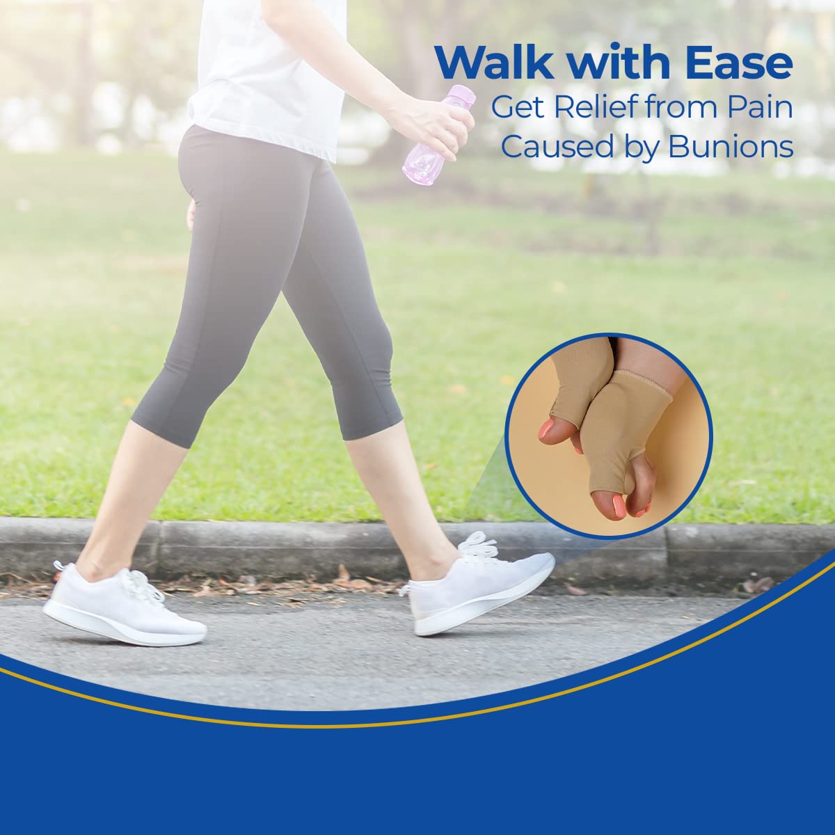 Dr Foot Bunion Corrector - Comfortable relief at home