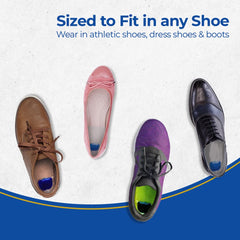 Dr Foot silicone gel heel cups - Provides support for heel spurs