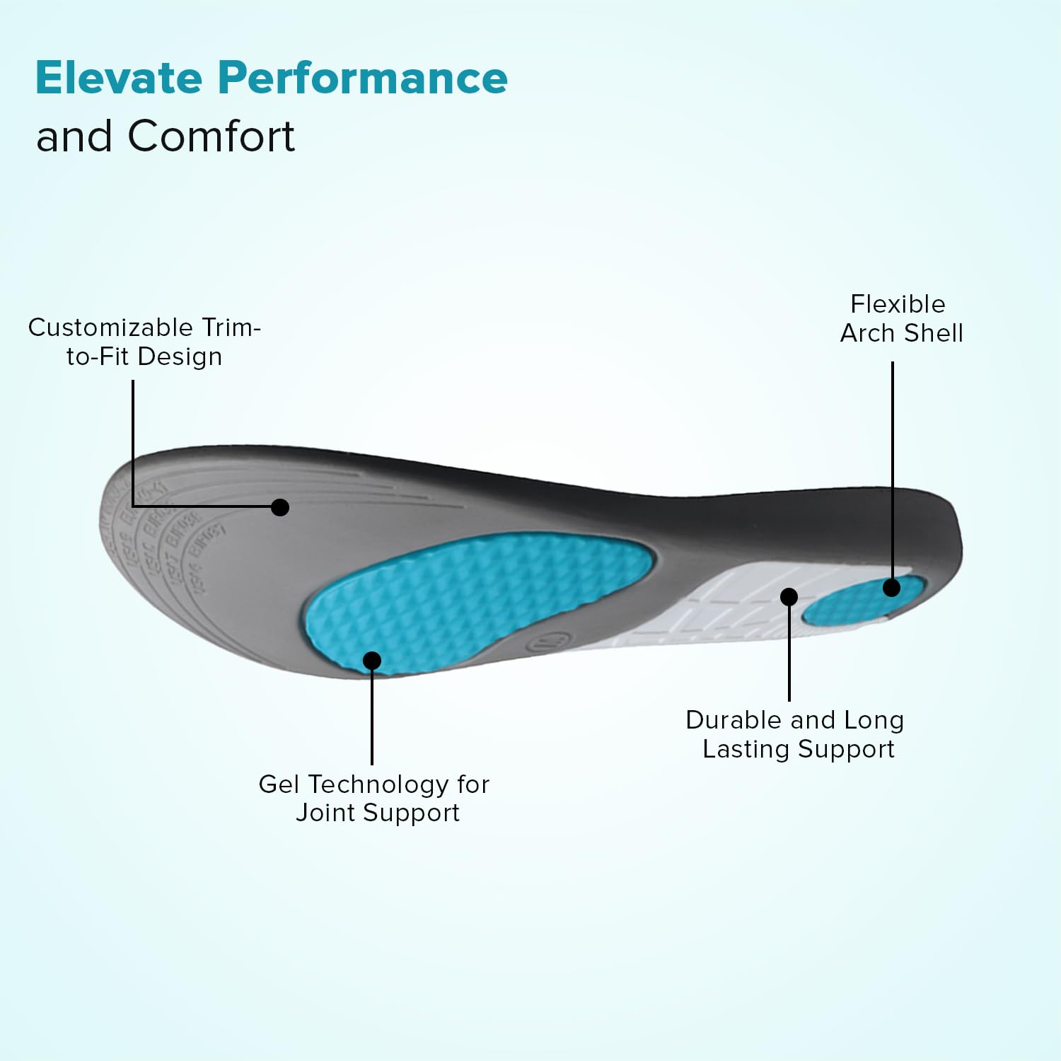 Dr Foot sport insole - Relief for flat feet
