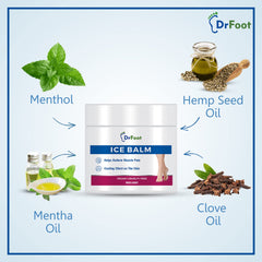 Dr Foot Ice Balm - Pain relief after sports