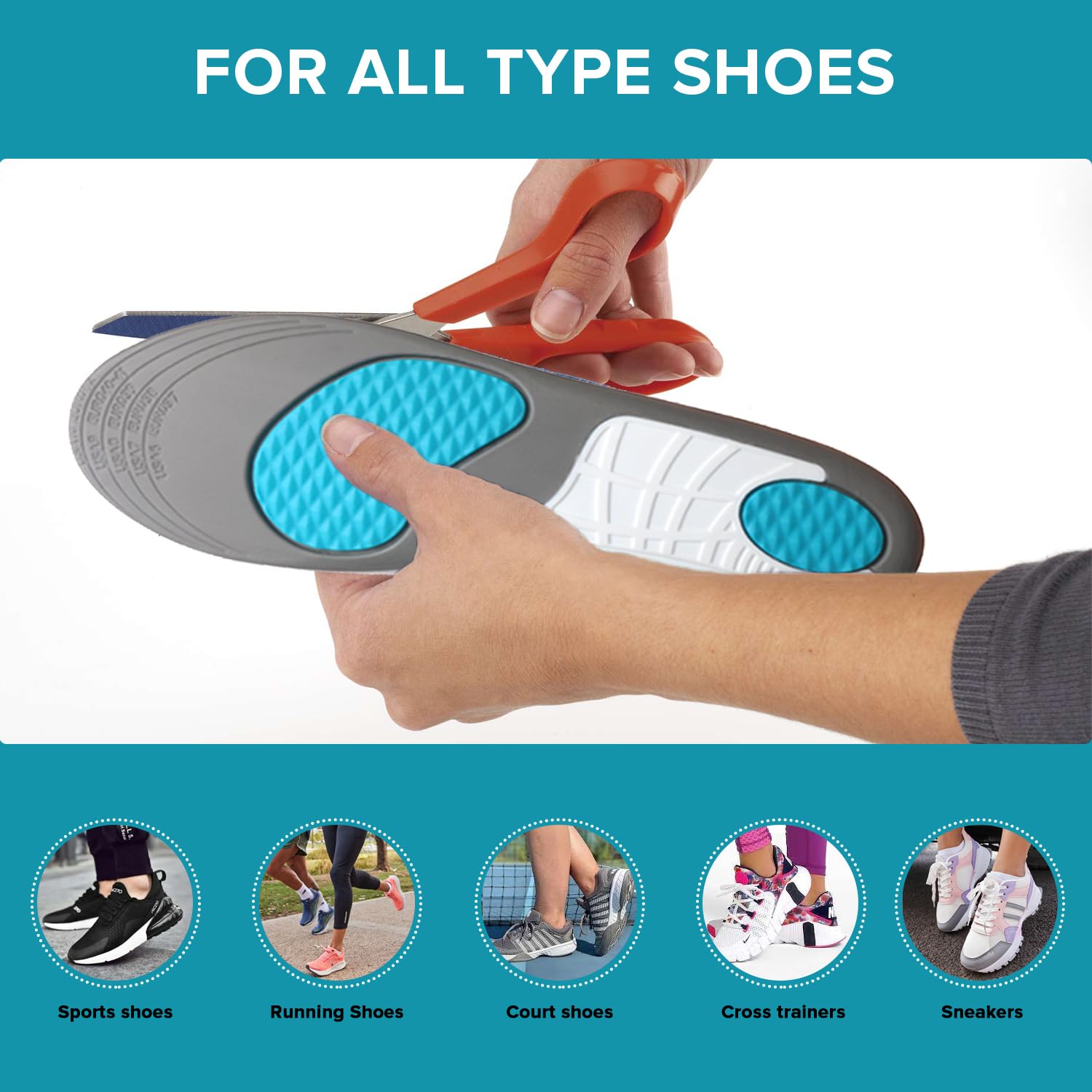 Dr Foot sport insole - Perfect for office wear