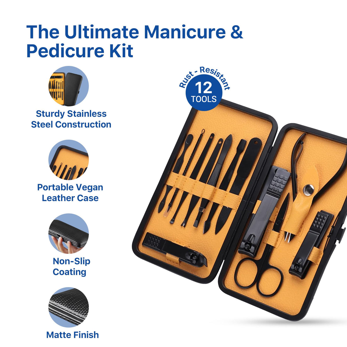 Dr Foot Manicure Pedicure Kit for Women for Foot Manicure Set