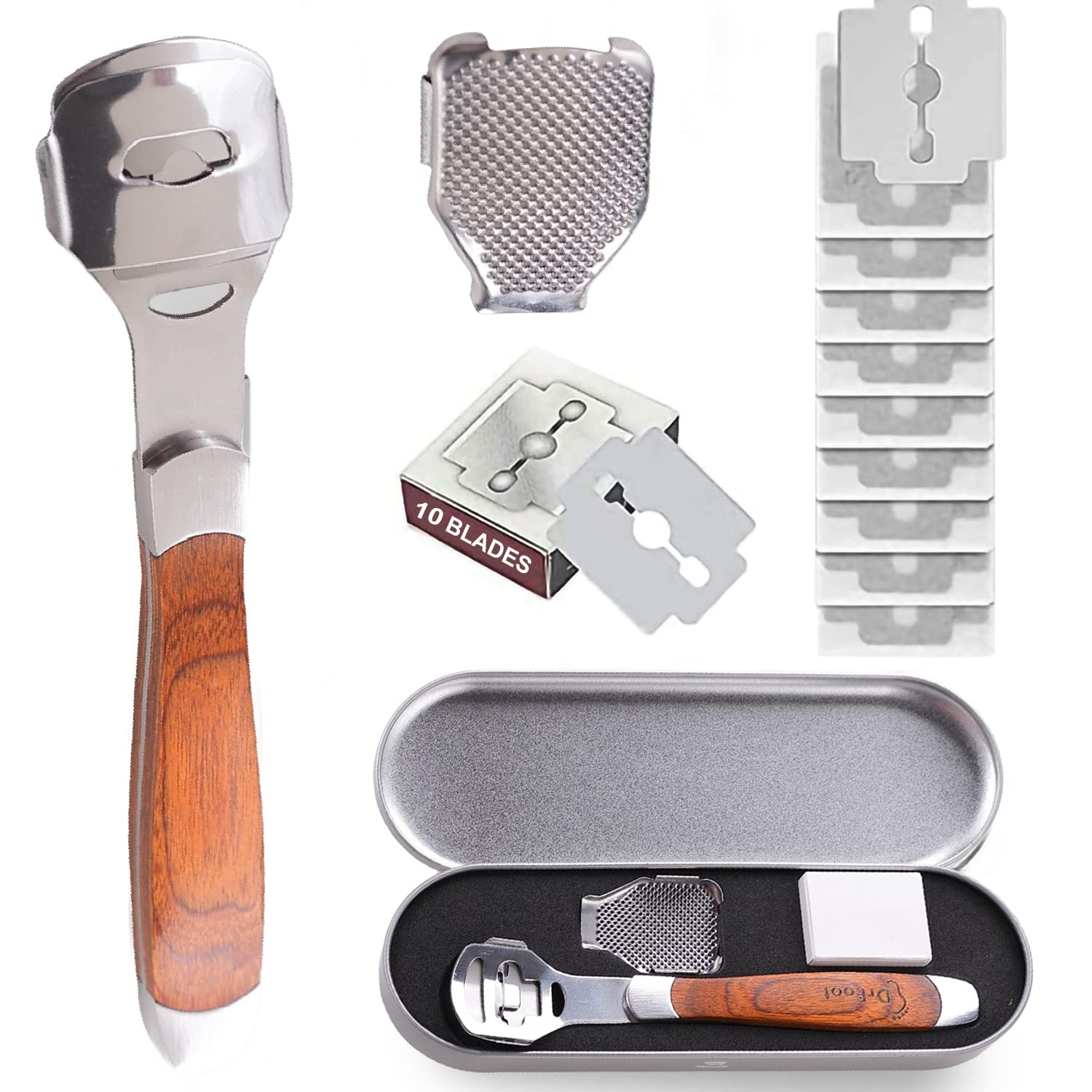 Dr Foot stainless steel corn cutter - easy grip