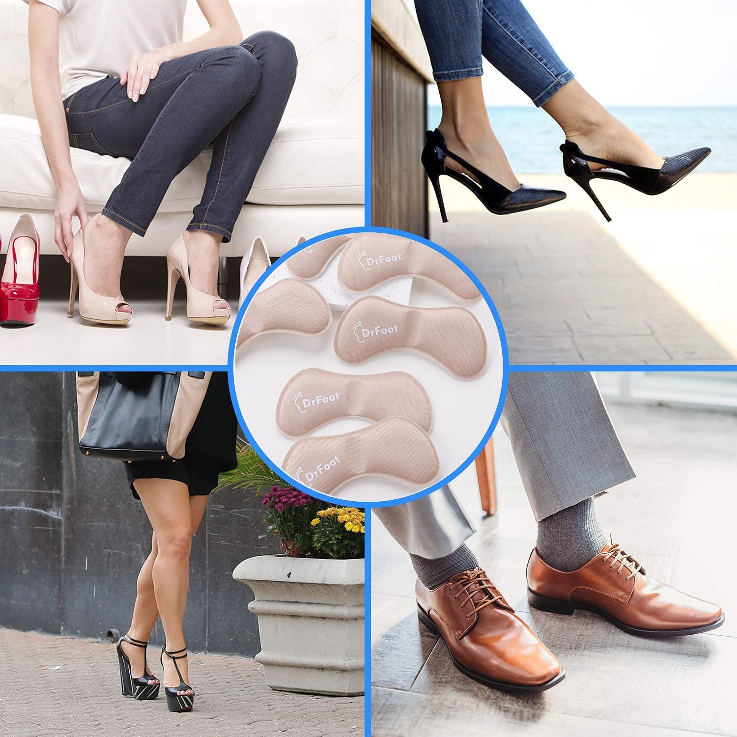 Heel Pain My Shoe Is Rubbing My Heel Dr Foot Self-Adhesive Heel