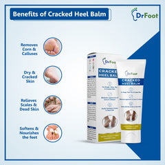 Dr Foot cracked heel balm - Perfect for moisturized feet