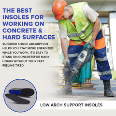 Dr Foot shoe insoles - Ideal for gym activities