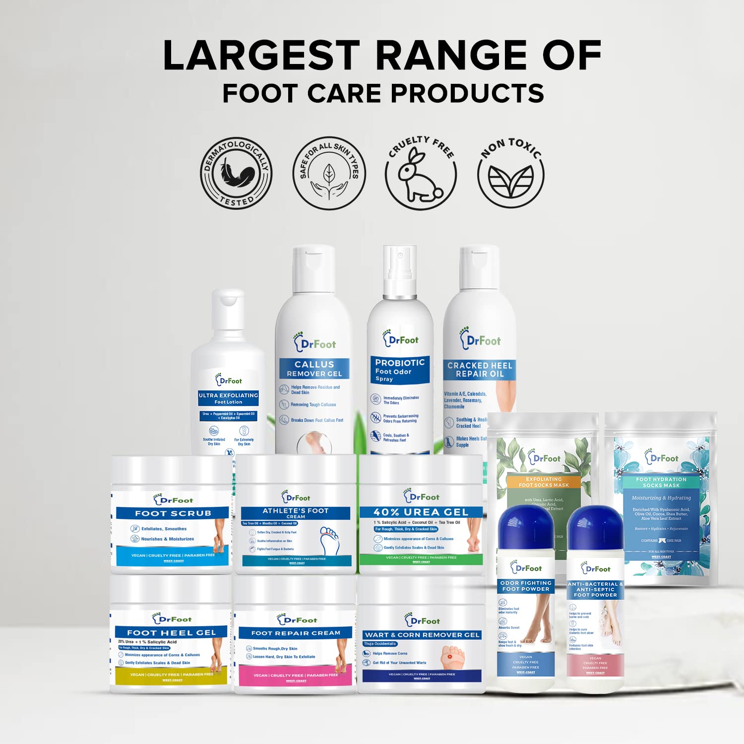 Dr Foot Ultra Powder - Anti-sweat protection for everyone