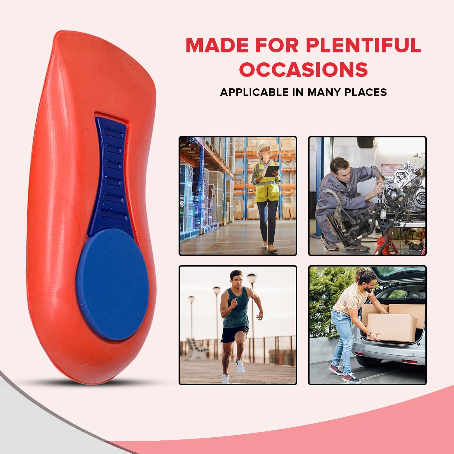 Dr Foot arch support insoles - Comfort for office shoes
