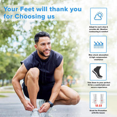 Dr Foot shoe insoles - shock absorption for long walks