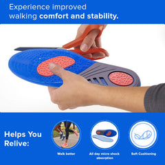 Dr Foot Simulating Step Insoles - Breathable Design for All Day
