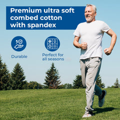 Dr Foot Black and White Combo Socks - Stylish and functional