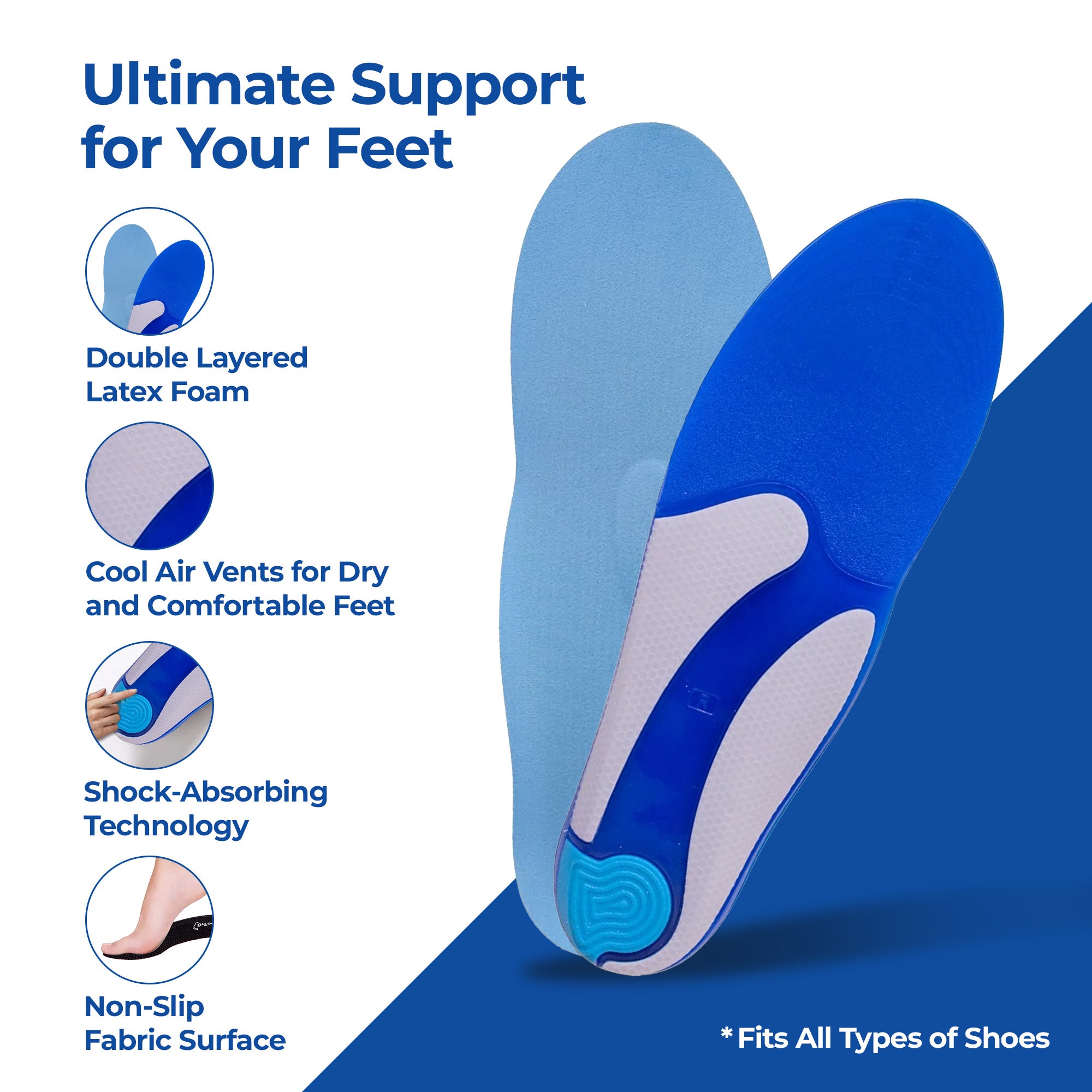 Dr Foot Orthotics - Great for casual walking