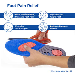 Dr Foot insoles - Superior arch support for flat feet