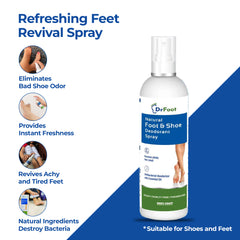 Dr Foot Shoe Deodorizer - Refreshing essential oil spray