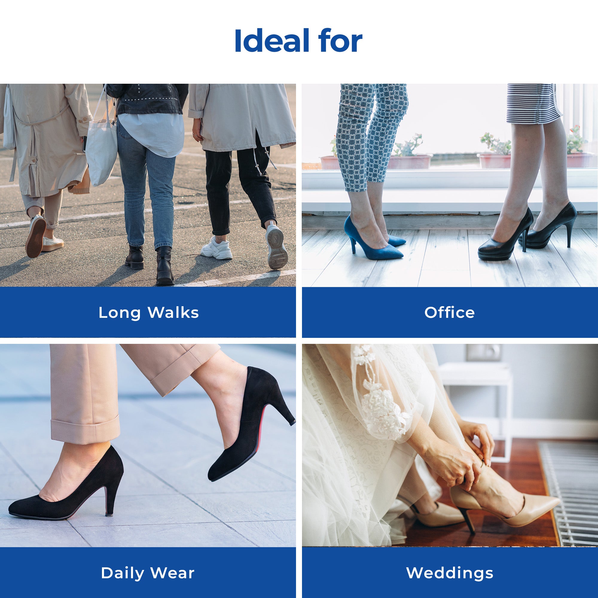 Dr Foot High Heel Relief Insole - Pain relief for stylish high heels