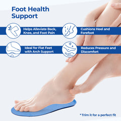Dr Foot Orthotics - Pain relief insoles for all shoe types.