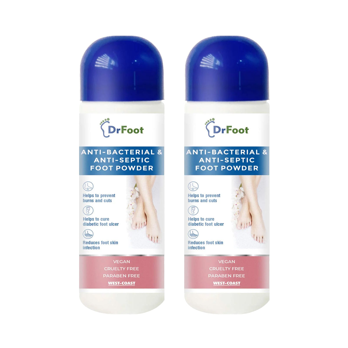 Dr Foot Odor Fighting Foot Powder - Refreshing foot powder for all ages