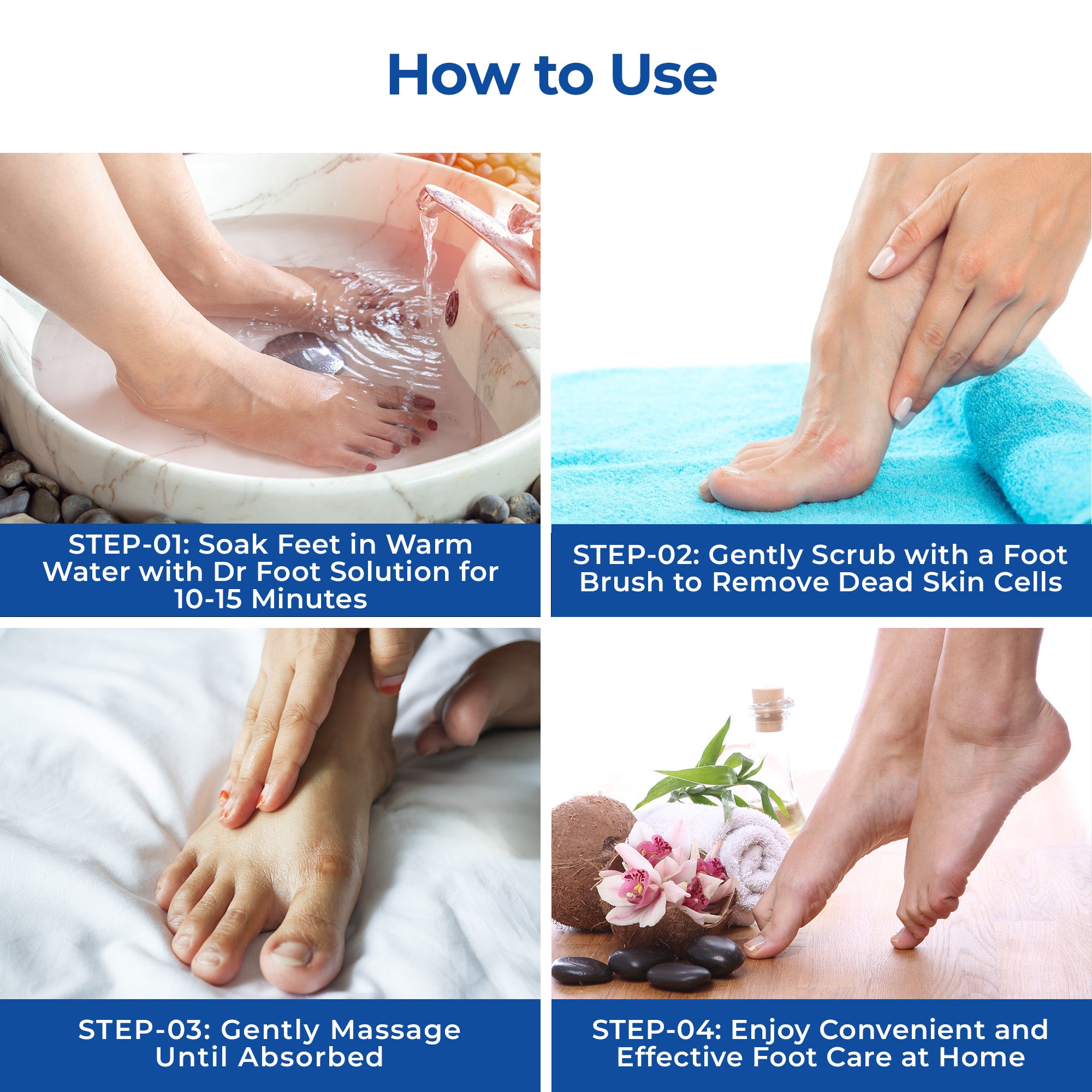 Dr Foot epsom salt - detoxifying foot soak