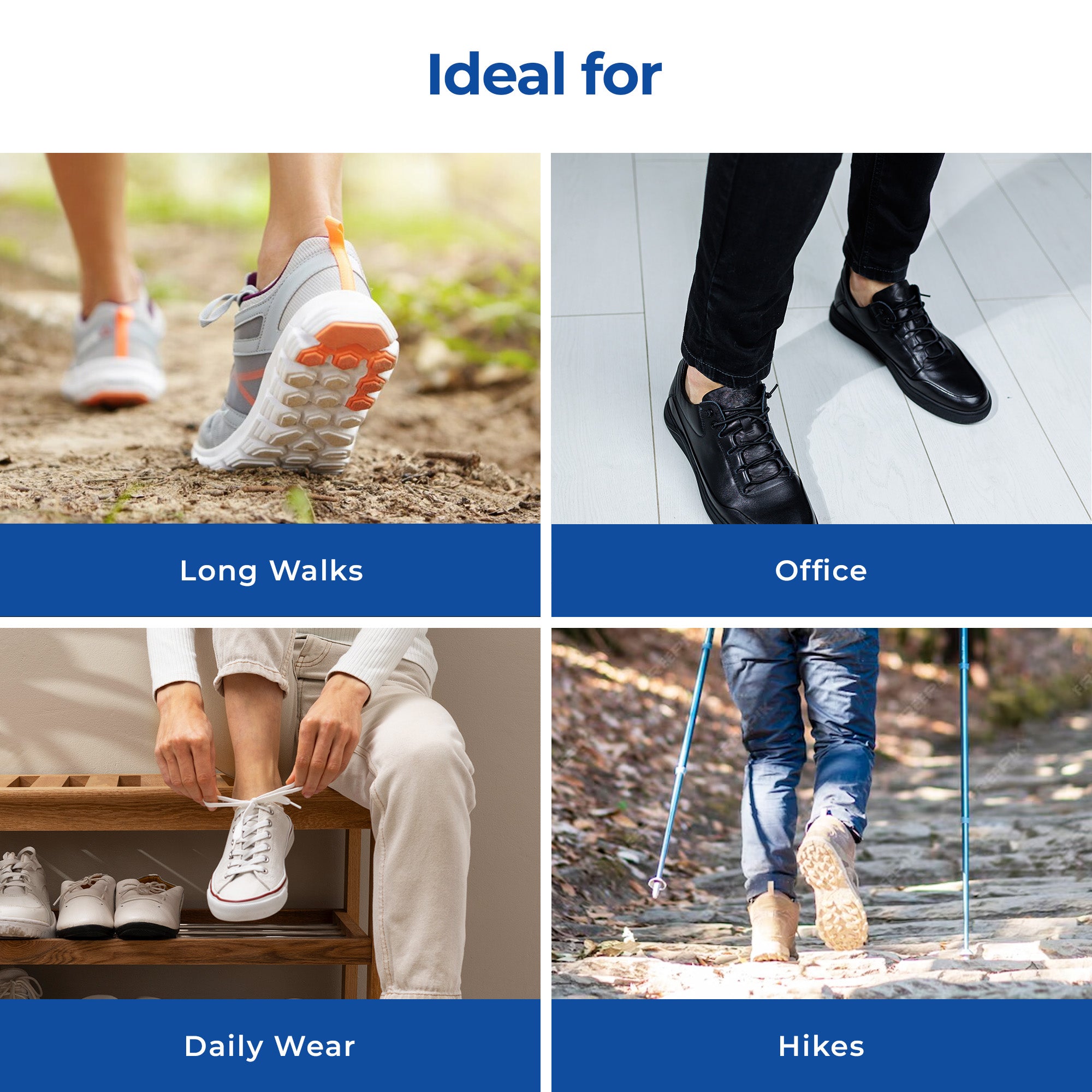 Dr Foot Comfort Insoles - Perfect for Daily Commuting