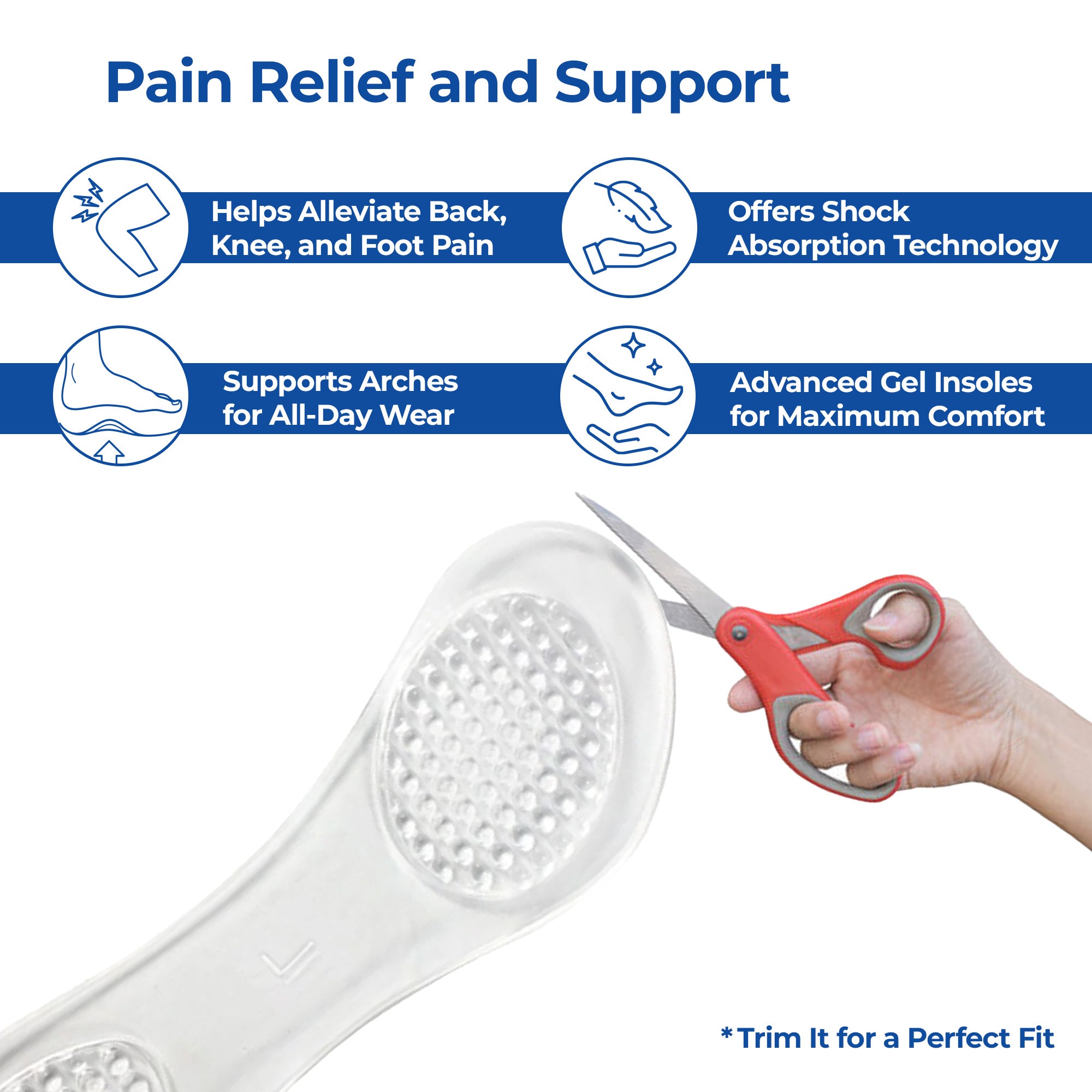 Dr Foot High Heel Relief Insole - Durable and reliable for daily wear