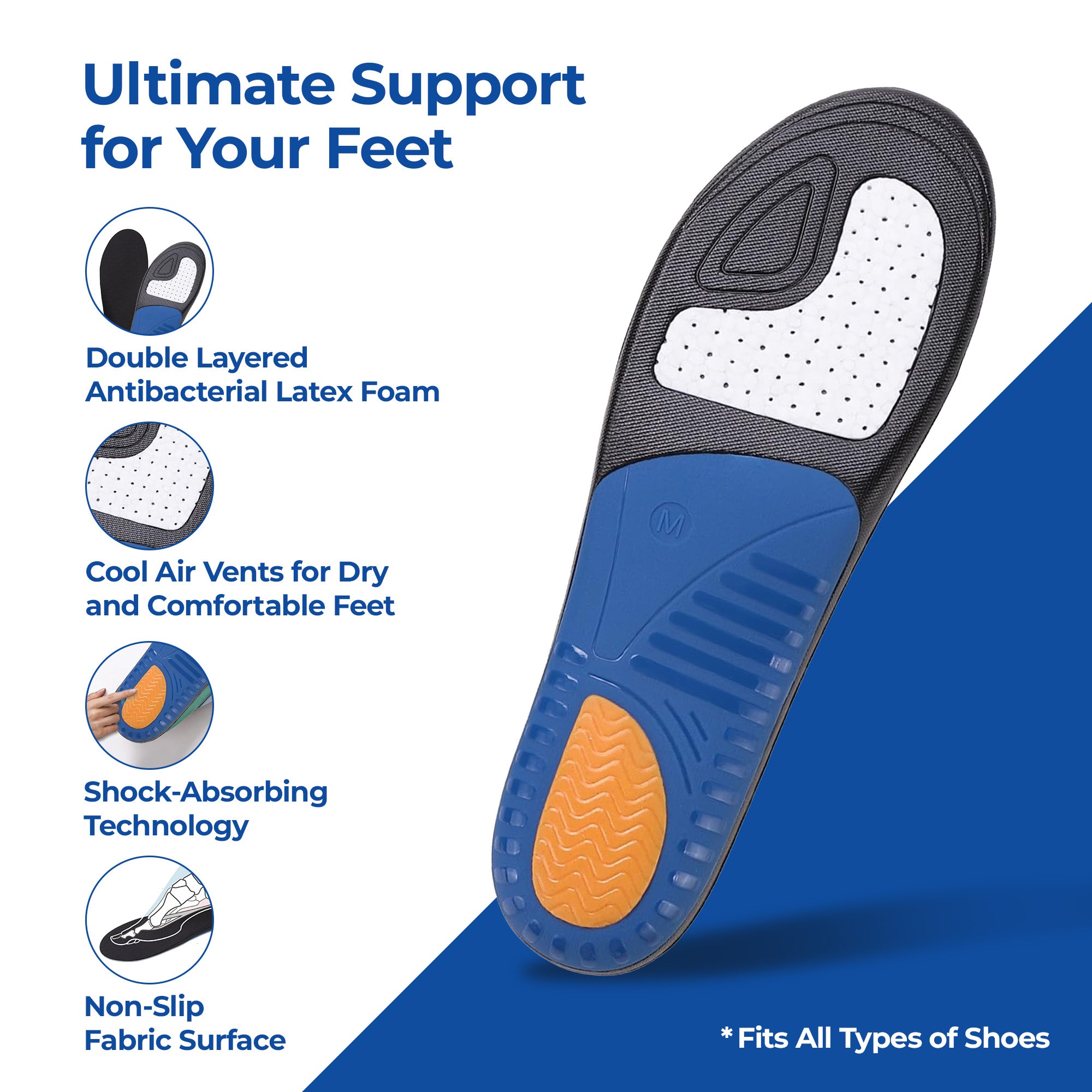 Dr Foot insoles - great for gym workouts