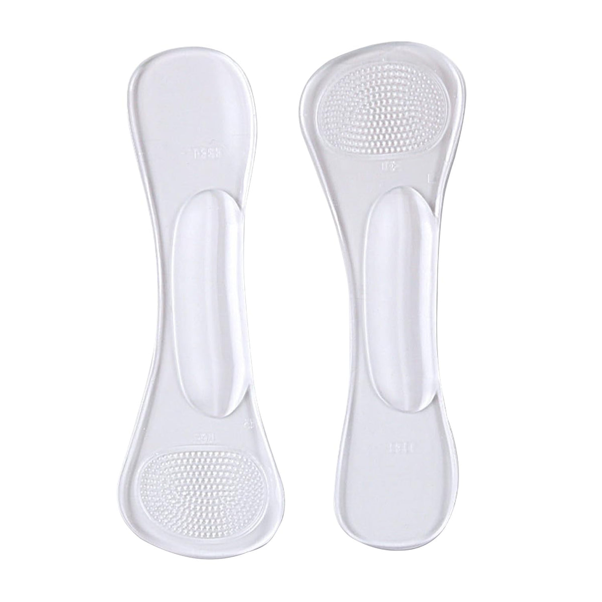 Dr Foot Invisible Cushioning Insoles for High Heels | Designed for Women | Foot Pain Relief from High Heels | Clear Gel, Slim Design | Ultra-Soft Gel Arch | Shifts Pressure Off Ball of Foot - 1 Pair