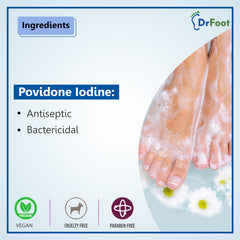 Buy Antiseptic Antibacterial Foot Wash & Foot Powder Get 1 Foot Repair Cream Free