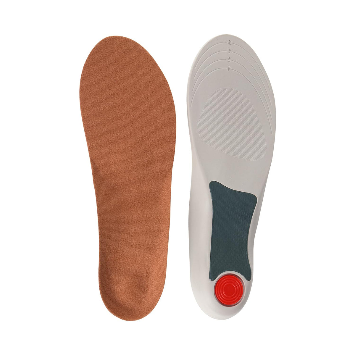 Dr Foot Orthotics for Lower Back Pain Insoles | For Lower Back Pain, Arch Support |Shock Absorbing |Relief - Alleviate Discomfort in the Lower Back | For Men & Women - 1 Pair - (Medium Size)