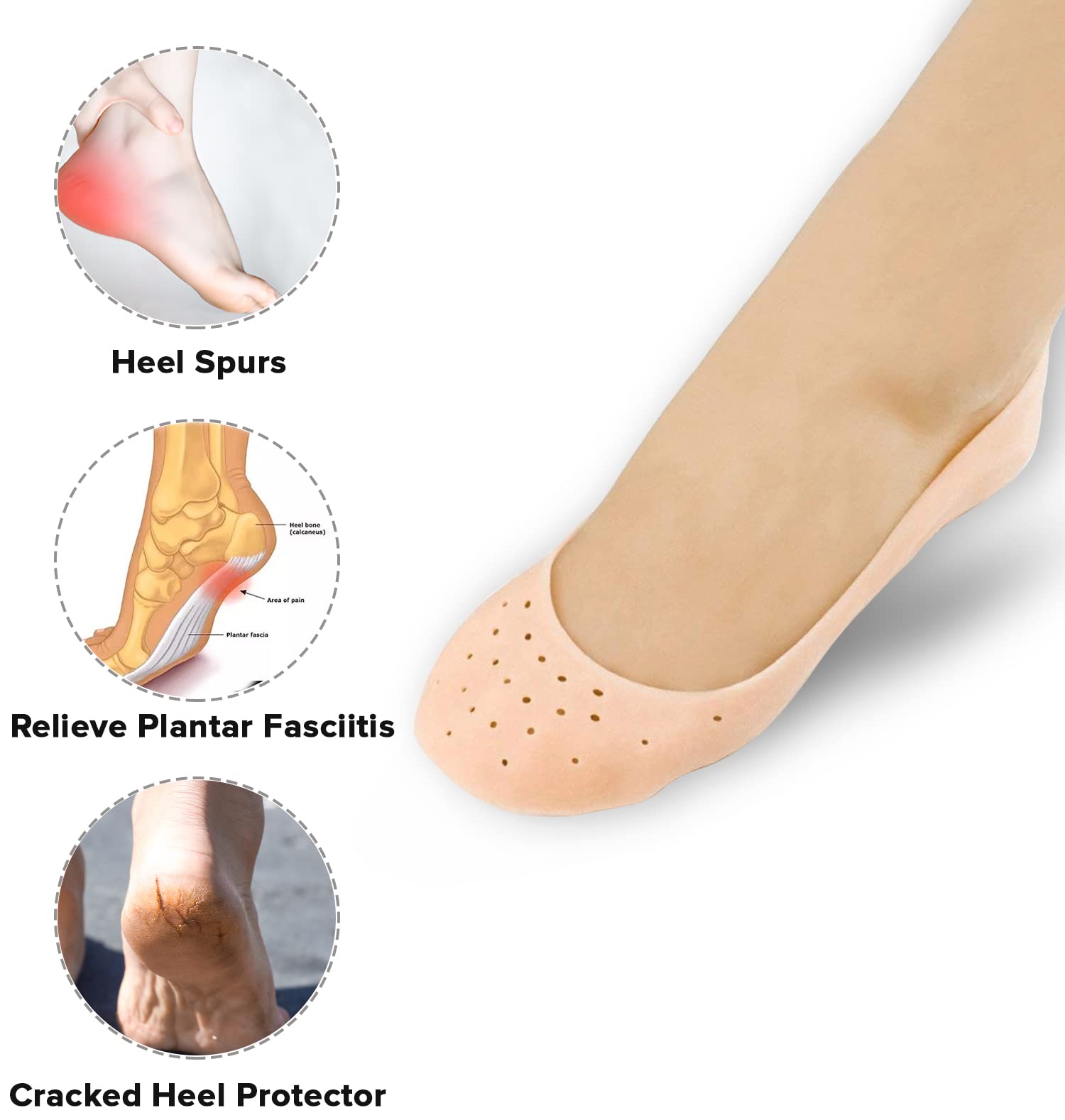Foot Works Extreme Cracked Heel Cream 75ml كريم العناية ببشرة الكعبين  المتشققة