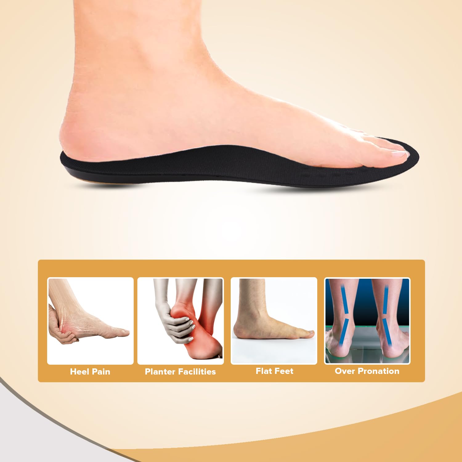 Dr Foot Simulating Step Insoles | Enhance Comfort and Natural Foot ...
