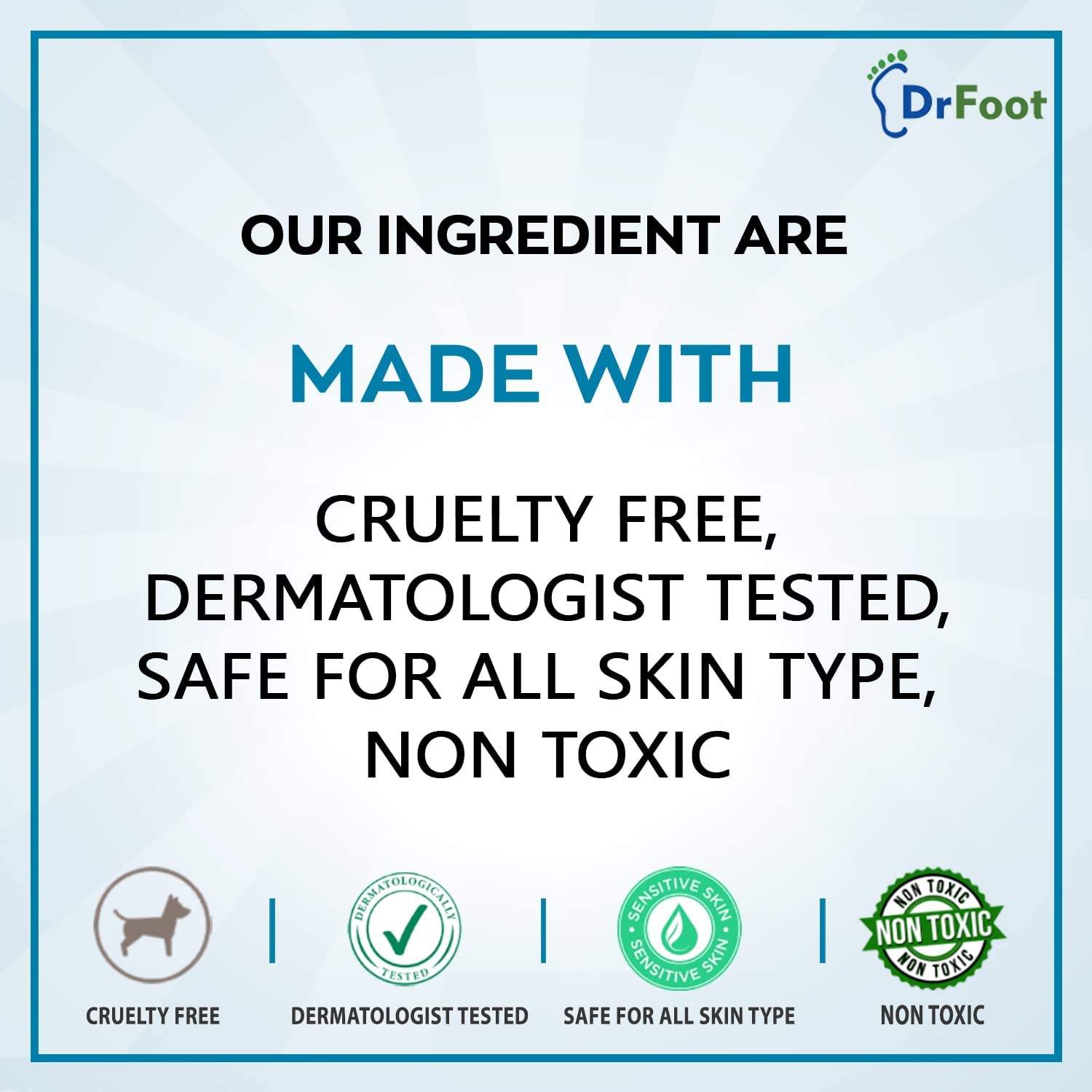 Dr Foot Foot Scrub Soap Repair Dry Cracked Heels, Dead Skin & Calluses Remover with Almond & Pure Aloe Vera Extracts – 100gm (Pack of 2)