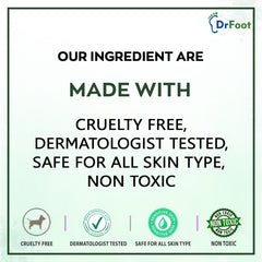 Dr Foot Exfoliating Foot Mask Sock with Urea, Lactic Acid, Glycolic Acid and Aloe Vera