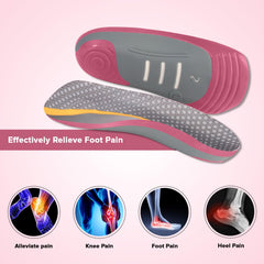 Dr Foot Custom Fit Orthotics |For Arch & Heel Orthotics | Shock Absorbing | TPE Material with Light & Soft Fabric | All Day Comfort | For Men & Women - 1 Pair - (Large Size)