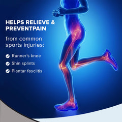 Dr Foot Running Insoles | For Running, Walking, Sport Activities | Optimal Support and Comfort for Runners | Breathable and Comfortable For Enhanced Performance | For Men & Women - 1 Pair (Large Size)