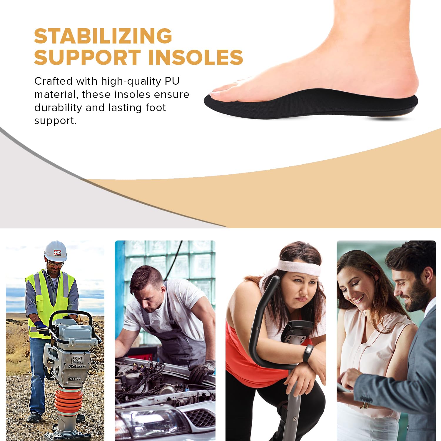 Dr Foot Simulating Step Insoles | Enhance Comfort and Natural Foot ...