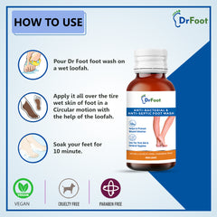 Buy Antiseptic Antibacterial Foot Wash & Foot Powder Get 1 Foot Repair Cream Free