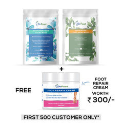 Dr Foot Foot Mask Combo Get Foot Repair Cream Free